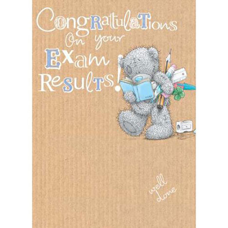 Exam Results Congratulations Me to You Bear Card £1.79